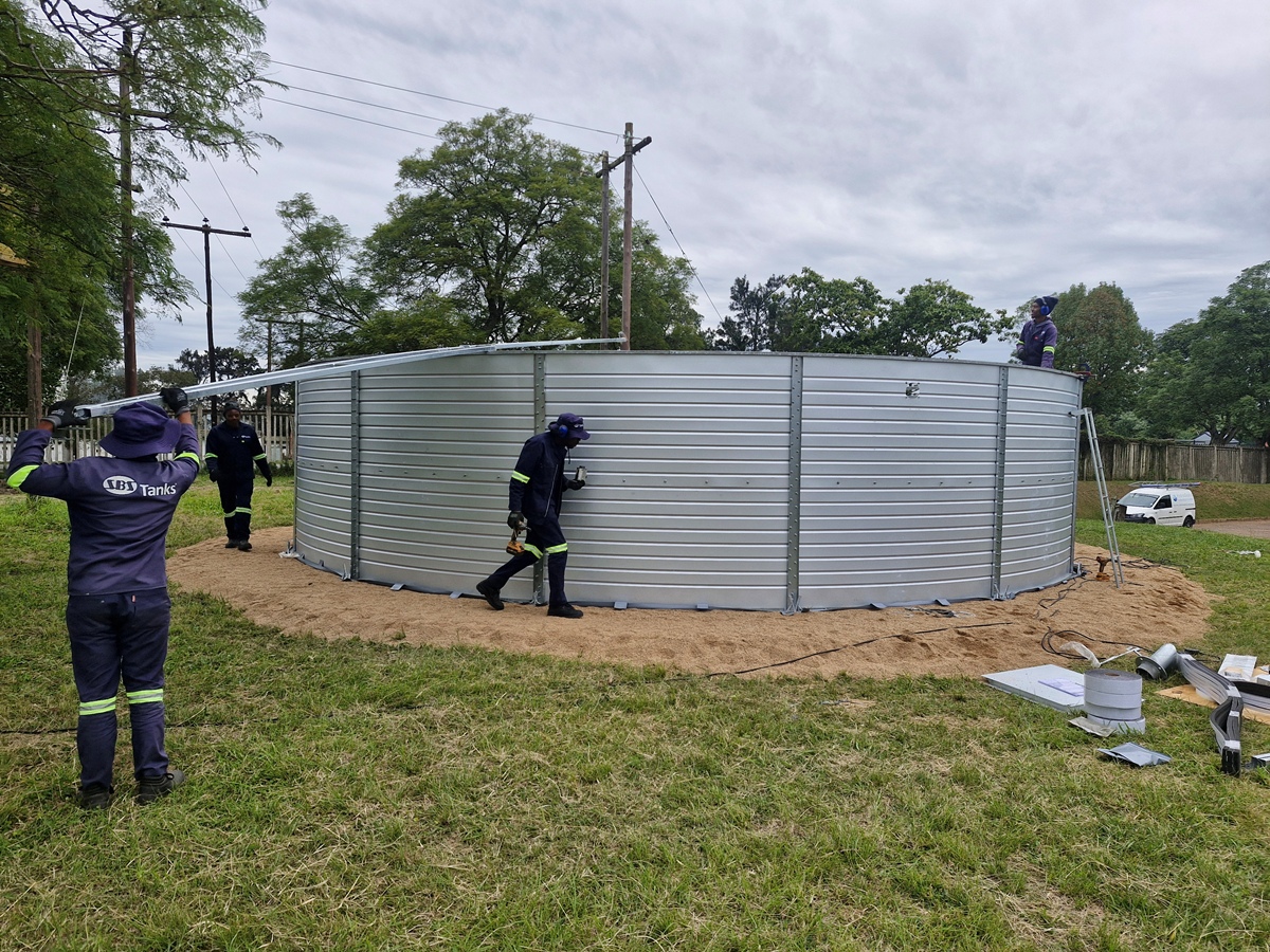 Reservoir build — foundation